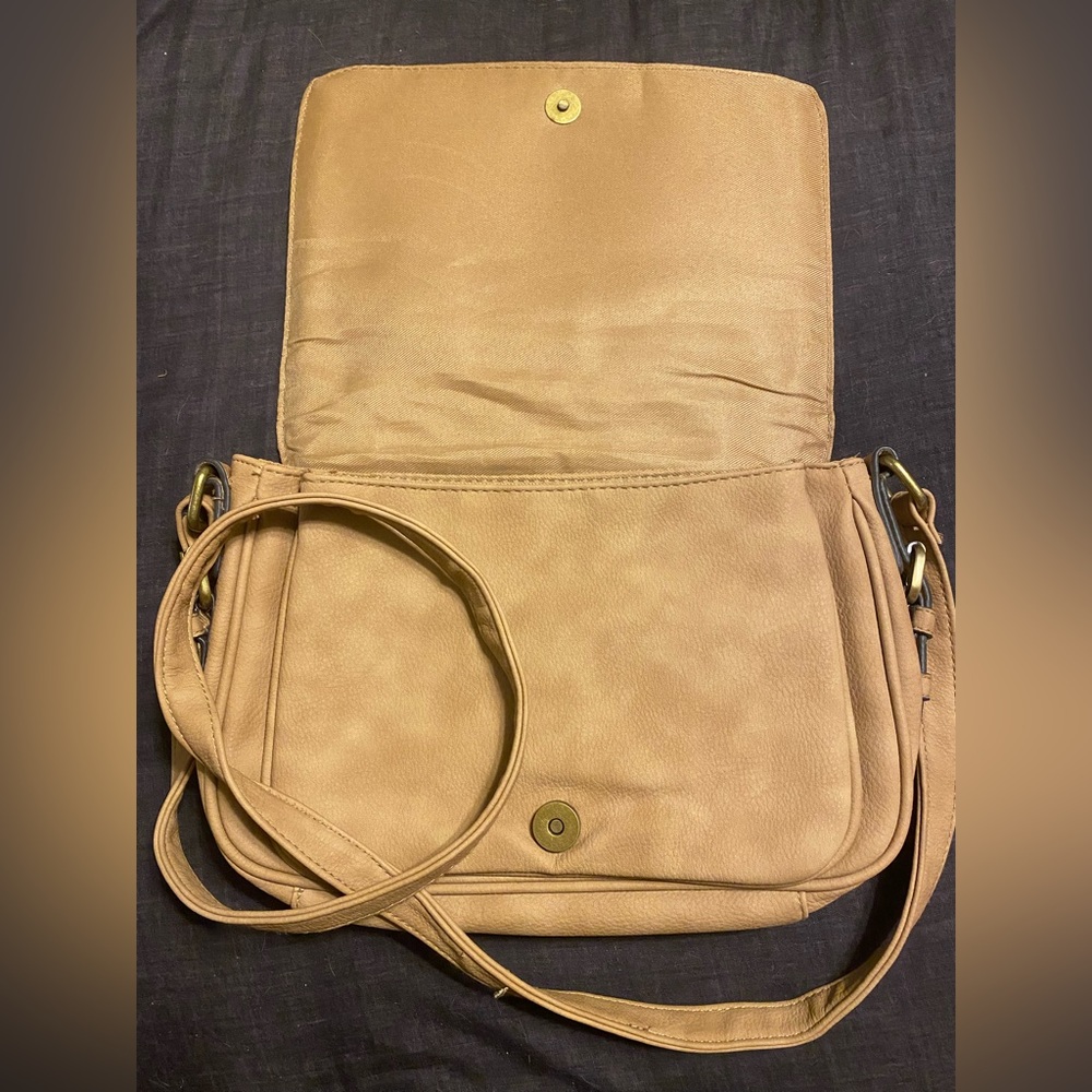 Merona Faux Leather Shoulder Bag - Picture 2 of 4